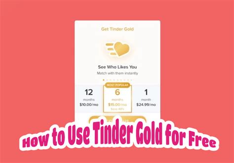 tinder gold 3 day free trial